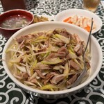 中国名菜処 悟空 - 塩ネギチャーシュー丼定食