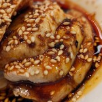 七席中華 コバコ - 山椒も効いて‥、そんなに辛くない、柔らかい鶏だった。