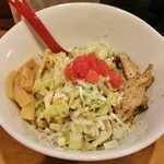 紅 - 油そば（200g)\650