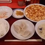 天津飯店 - 天津飯店 ＠銀座 麻婆豆腐定食 609円