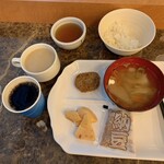 東横INN  - 米は白米の他に炊き込みご飯もあった