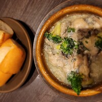 四ツ橋・新町 牡蠣と肉たらしビストロAKIRA - 