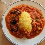 インドカレー茶屋 にきる - にきるランチ（チャナマサラ・ナスキーマ）