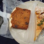 Mr.Bakeman - かぼちゃのクランブルチーズケーキとキャロットケーキ