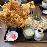 福六十  - かき揚げ丼セット　1,600円