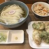 手打ちうどん 上を向いて