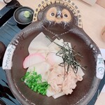 花山うどん - 鬼釜　群馬県産麦豚使用（冷）1,150円