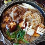 牛や清 - 上州黒毛和牛すきやきお食事コース（特上）