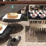 カフェ トスティーナ - カフェモカムース、カシスムース