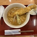 古奈屋 - 穴子天カレーうどん