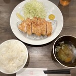 とんかつ ジーエス - 上ロースかつ定食