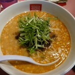 京橋ササラ - 金胡麻担々麺、ライスセット