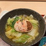 麦と麺助 - 松葉蟹と香箱蟹宝船そば