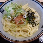 四代目横井製麺所 - 明太釜たまうどん