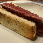 焼肉牛印 - シャトーブリアンステーキサンド！！