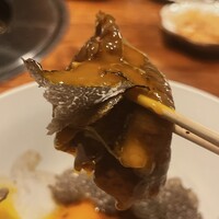 焼肉牛印 銀座店 - トリュフ+サーロイン+たまご＝最強！！
