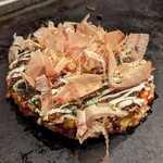 Okonomiyaki Monja Teppanyaki Satton - あー…これは、見ての通り…お好み焼きです（笑）これもなんだったか忘れました。