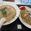 さつまラーメン東広島店中華食堂 - 料理写真:Cセット（さつまラーメン＋半チャーハン）