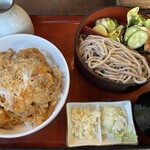 薮しん - かつ丼セット