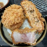 とんかつ 栄ちゃん - しあわせ丼。思い出したらもう食べたくなる。