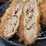 とんかつ 栄ちゃん - メンチカツも楽しくて美味しい