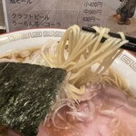 らぁ麺すずむし - ツルシコ滑らか麺