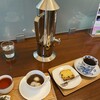 ソーズカフェ - 料理写真:ドリップコーヒーと焼き餅入りあたたかいぜんざい