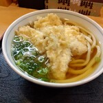 手打ちうどん寺屋  - かしわ天うどん