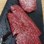やきにく肉助 - フランク、ロース 塩ダレ