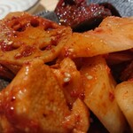 やきにく肉助 - キムチ盛合せ