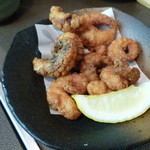 市場ずし駅前 - タコの唐揚 ¥480