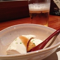 島之内 一陽 - ◎2013.9月  お通しは自家製豆腐