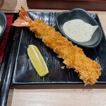 とんかつ新宿さぼてん - 亜麻仁の恵み豚ロースかつ御前＋カキフライ2個＋大海老フライ