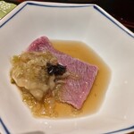 肉料理ふくなが - 牛肉の湯引き