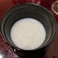 肉料理ふくなが - れんこんと生姜のスリ流し