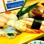 Ryoushizushi Yoshi - にぎりの図