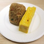 丸江弁当 - じゅーしーと玉子焼き