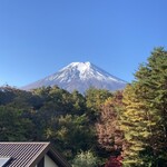 ホテルベル鐘山 - ホテルから見える富士山