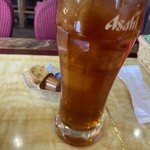 アリ インディアン レストラン - アイスティー　　　何か、サービスでくれた。
