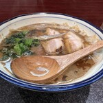 烈志笑魚油 麺香房 三く - 