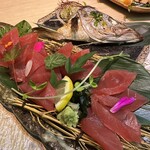 上物天然海鮮カツオ - 