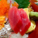 Tsukamoto Sengyoten - 鮪、真鯛、卵等