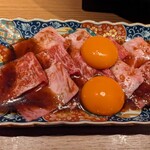 小料理と鍋 由乃 - コレが美味しかった〜♬ユッケ