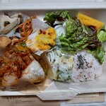 Kafekito Tenowa - キトテノワ　ベジDELI弁当 大盛1000円　野菜のみの弁当です