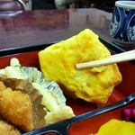 三晴食堂 - 玉子焼きはプレーンタイプ