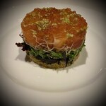 ラ・ターブル・オ・ジャポン - わさび風味のサーモンパヴェ