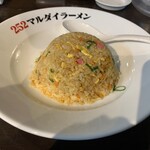 252マルダイラーメン - 焼きめしセット（普通盛り）　３３０円