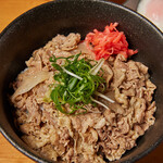 Gyudon (Beef bowl)