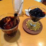 徳光珈琲 - アイスコーヒーとコーヒーゼリー