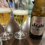 創作麺工房 鳴龍 - 瓶ビール　500円